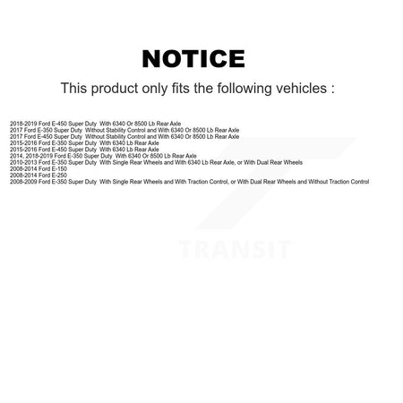 Rear Right Brake Hydraulic Hose 12-H620997 For Ford E-350 Super Duty E-250 E-150 E-450