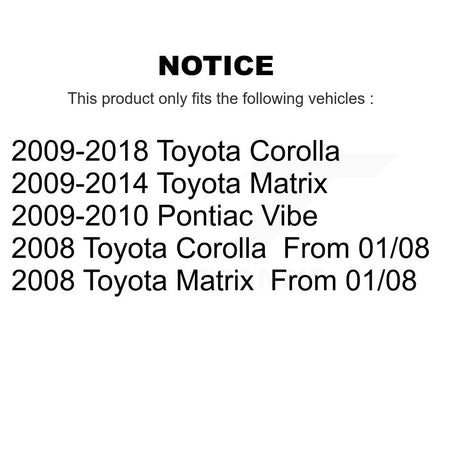 Front Left Brake Hydraulic Hose 12-H621100 For Toyota Corolla Matrix Pontiac Vibe
