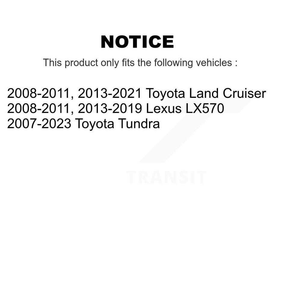 Rear Outer Brake Hydraulic Hose 12-H621125 For Toyota Tundra Lexus LX570 Land Cruiser