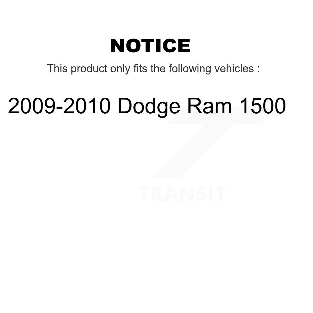 Rear Left Brake Hydraulic Hose 12-H621332 For 2009-2010 Dodge Ram 1500