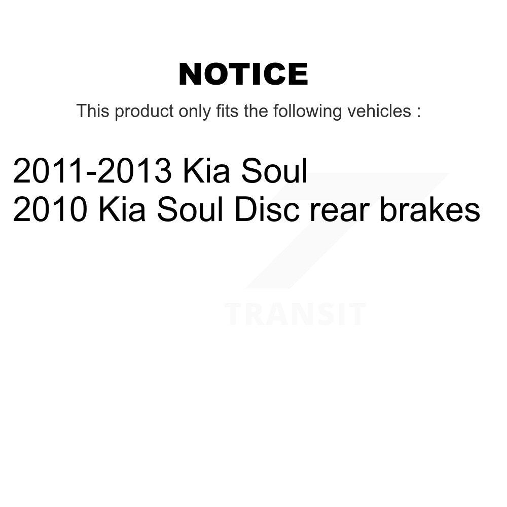 Rear Outer Brake Hydraulic Hose 12-H621378 For Kia Soul