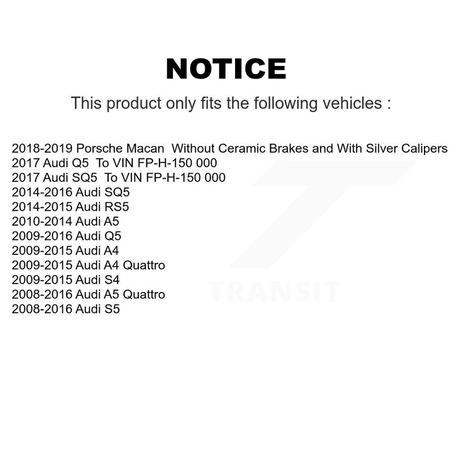 Rear Brake Hydraulic Hose 12-H621413 For Audi Q5 A4 Quattro Porsche Macan A5 S4 S5 SQ5 RS5