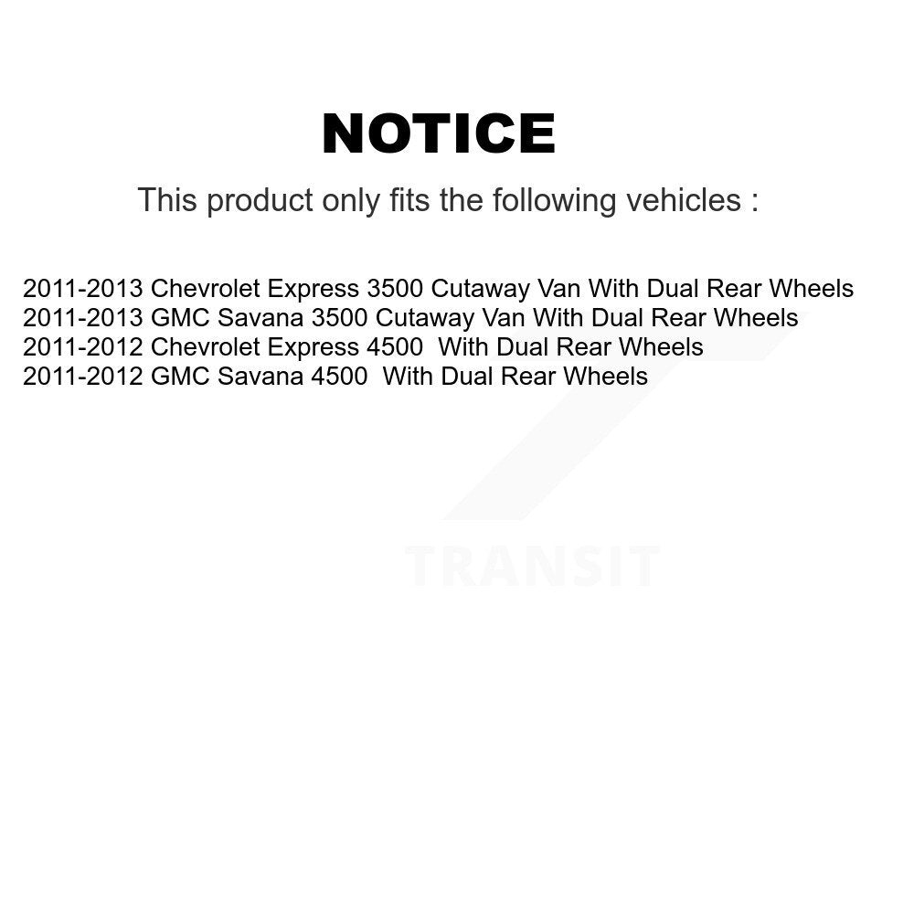 Rear Right Brake Hydraulic Hose 12-H621665 For Chevrolet Express 3500 GMC Savana 4500
