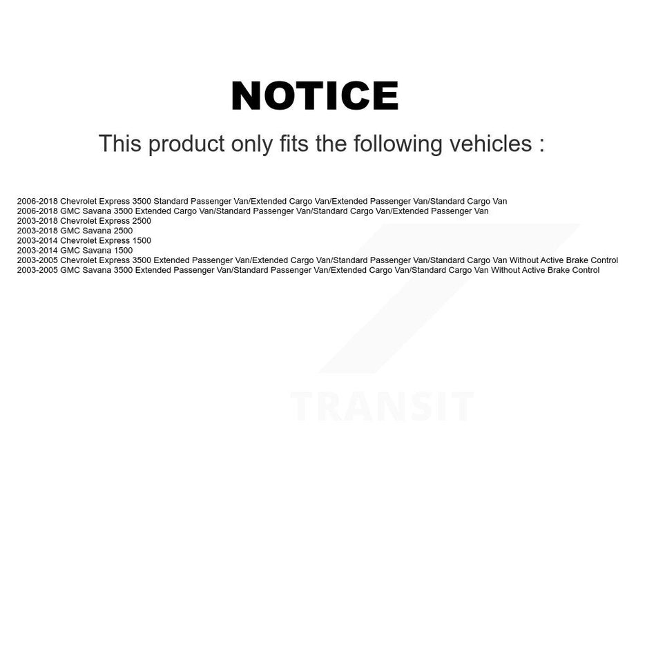 Rear Right Brake Hydraulic Hose 12-H621669 For Chevrolet GMC Savana 2500 Express 3500 1500