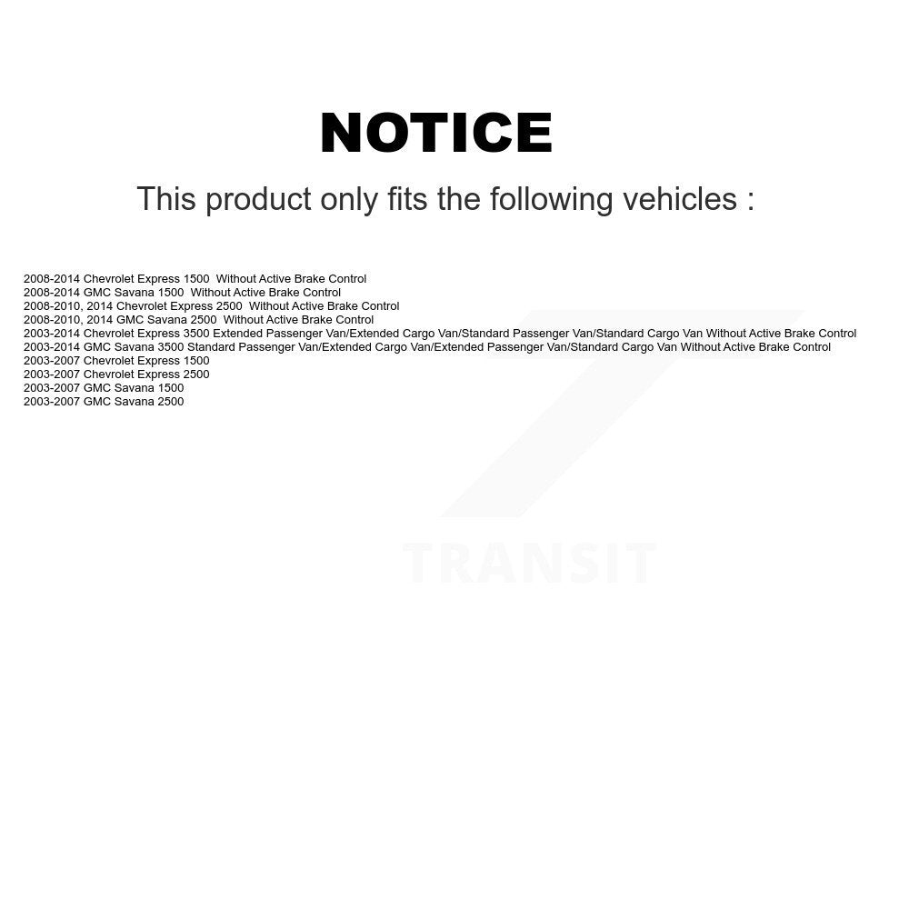 Rear Left Brake Hydraulic Hose 12-H621671 For Chevrolet GMC Express 3500 Savana 2500 1500