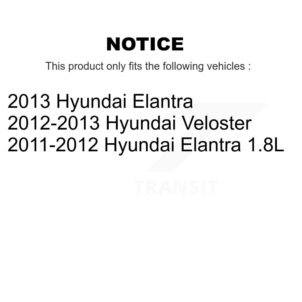 Front Left Brake Hydraulic Hose 12-H621774 For Hyundai Elantra Veloster