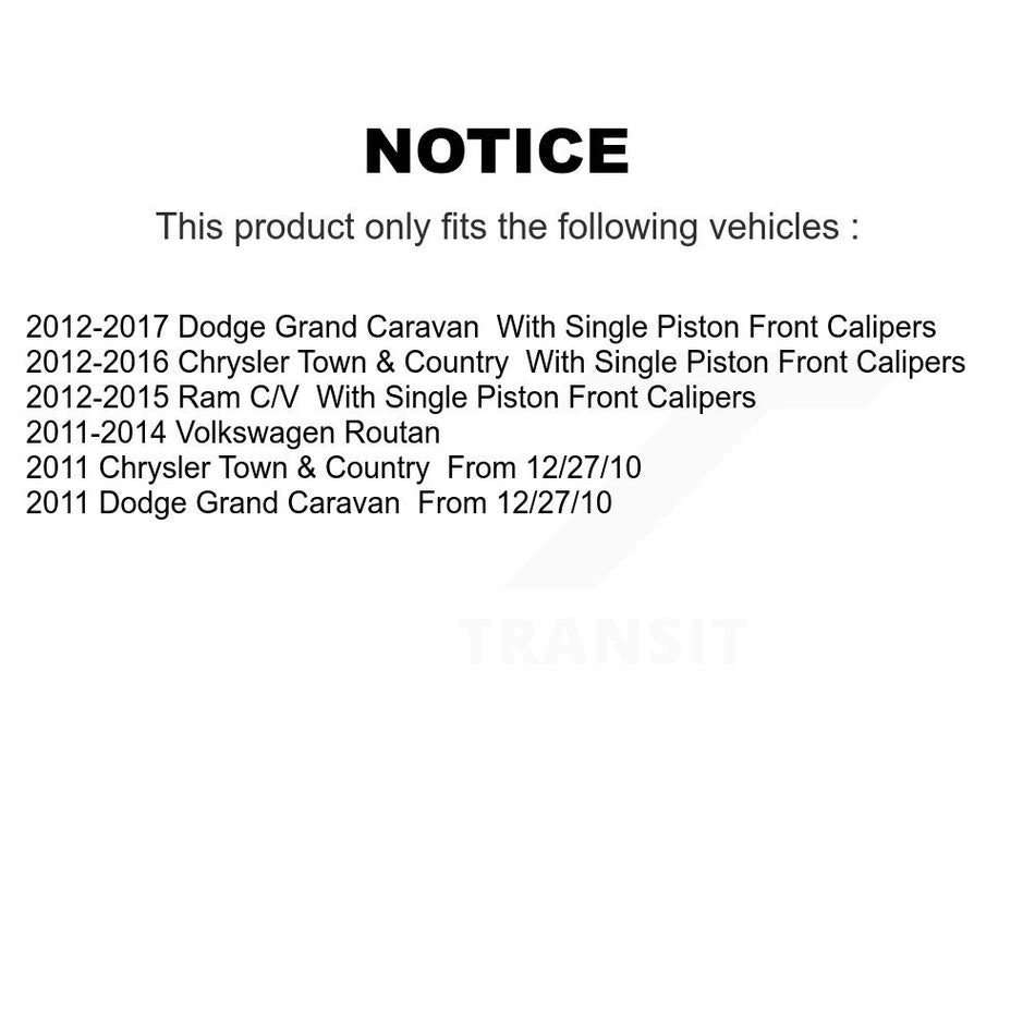 Rear Left Brake Hydraulic Hose 12-H621790 For Dodge Grand Caravan Chrysler Town & Country Ram C/V