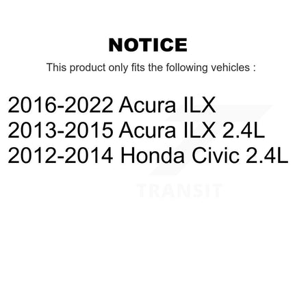 Front Right Brake Hydraulic Hose 12-H621919 For Honda Civic Acura ILX