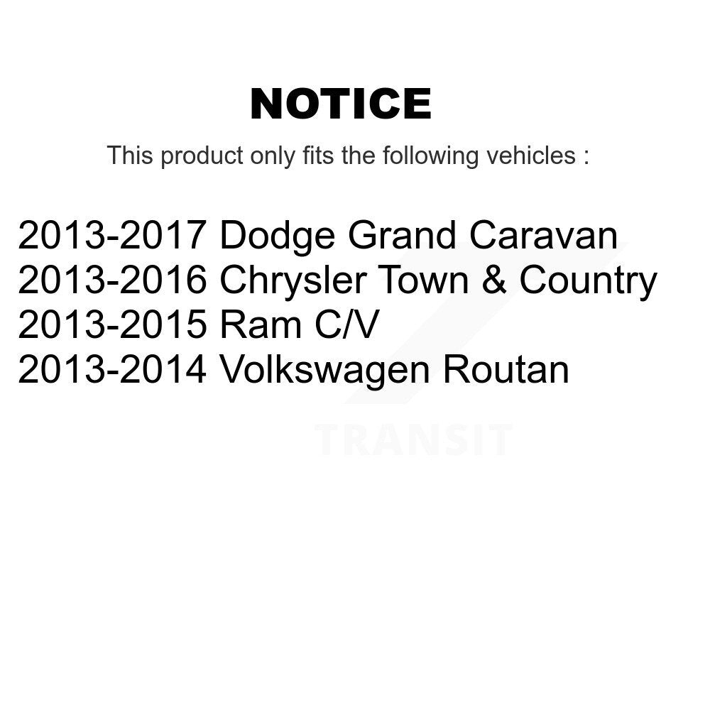 Front Right Brake Hydraulic Hose 12-H621984 For Dodge Grand Caravan Chrysler Town & Country Ram C/V