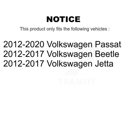 Front Brake Hydraulic Hose 12-H622017 For Volkswagen Jetta Passat Beetle