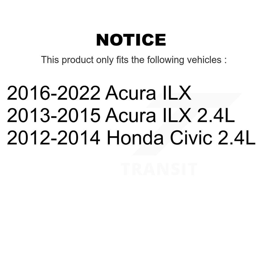 Front Left Brake Hydraulic Hose 12-H622057 For Honda Civic Acura ILX