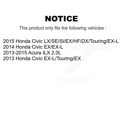 Front Right Brake Hydraulic Hose 12-H622060 For Honda Civic Acura ILX