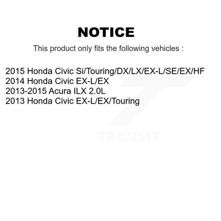 Front Left Brake Hydraulic Hose 12-H622061 For Honda Civic Acura ILX