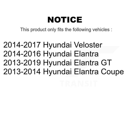 Front Right Brake Hydraulic Hose 12-H622264 For Hyundai Elantra GT Veloster Coupe