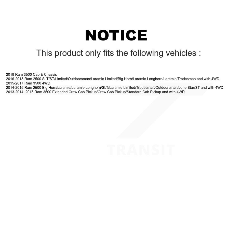 Front Right Outer Brake Hydraulic Hose 12-H622292 For Ram 2500 3500