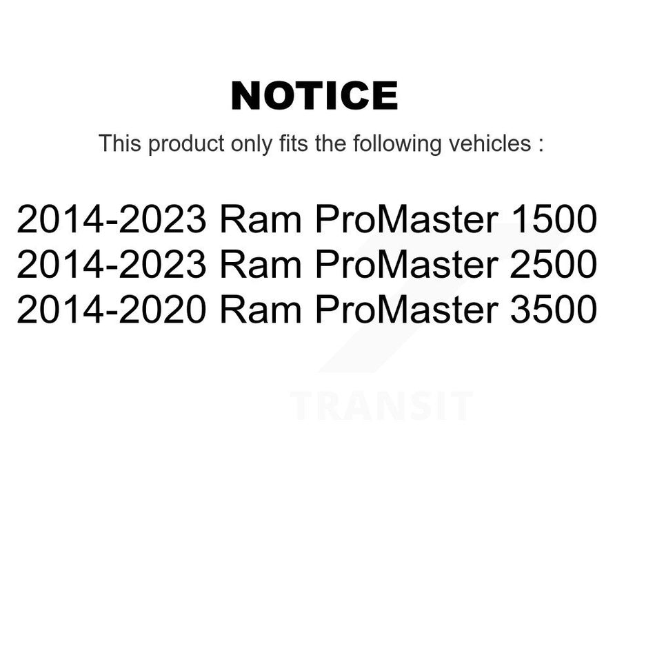 Brake Hydraulic Hose 12-H622391 For Ram ProMaster 2500 3500 1500