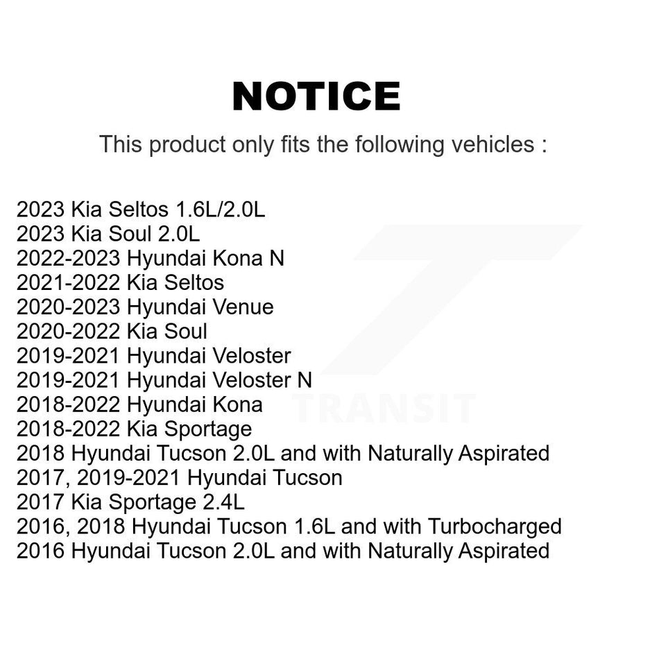 Cabin Air Filter 54-WP10265 For Hyundai Tucson Kia Sportage Kona Soul Veloster N Venue Seltos