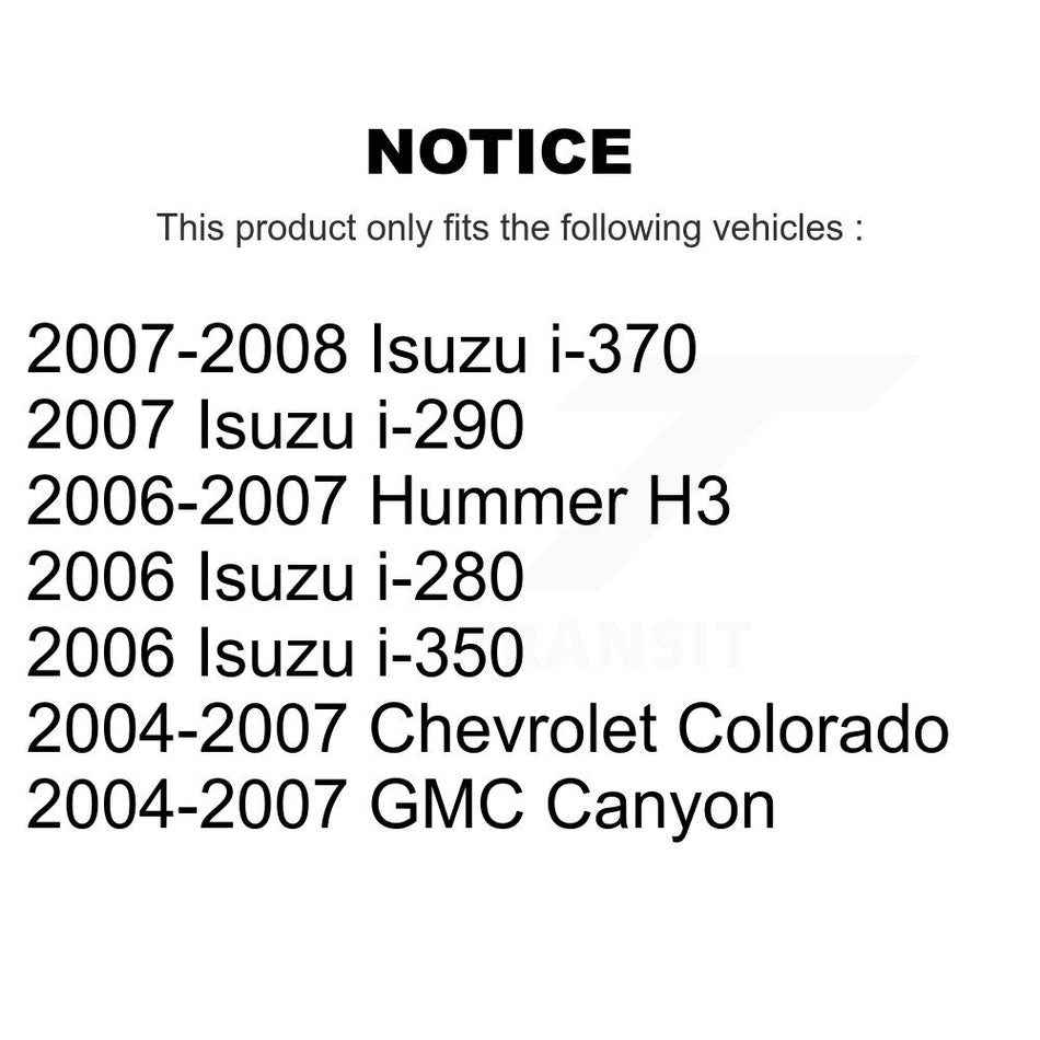Air Filter 57-42013 For Chevrolet Colorado GMC Canyon Hummer H3 Isuzu i-280 i-350 i-290 i-370