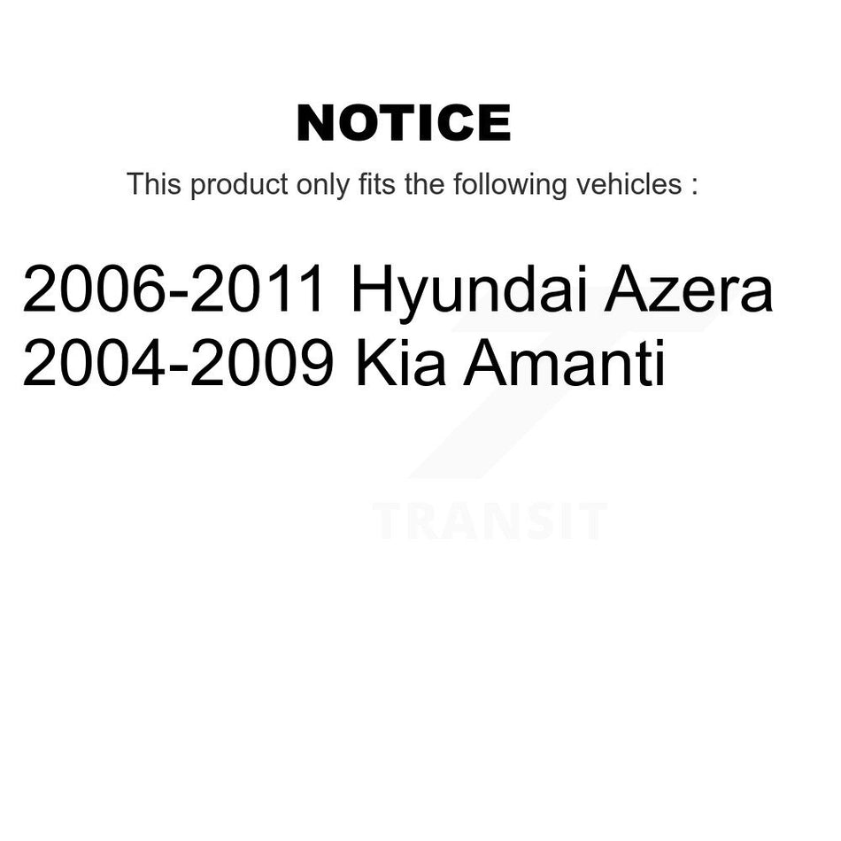 Front Wheel Bearing 70-510084 For Hyundai Azera Kia Amanti