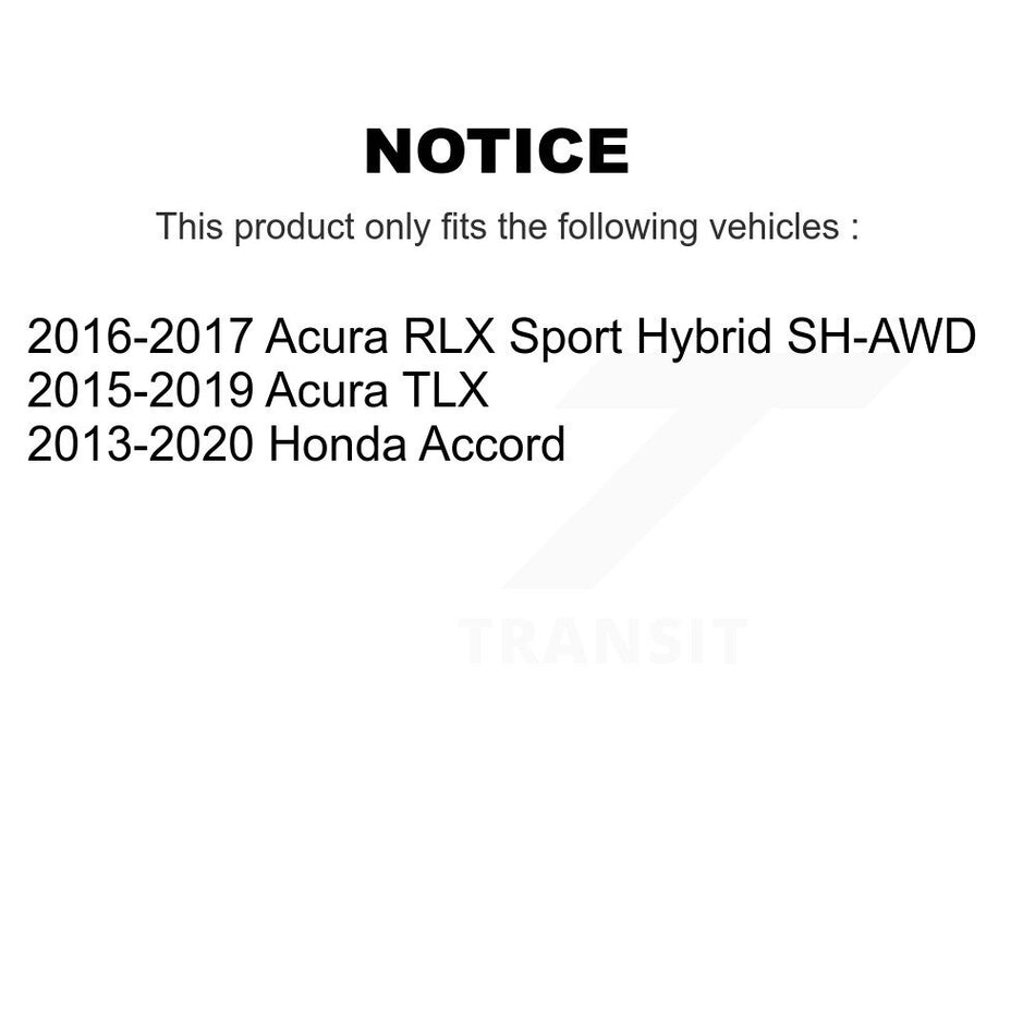 Front Wheel Bearing 70-510118 For Honda Accord Acura TLX RLX