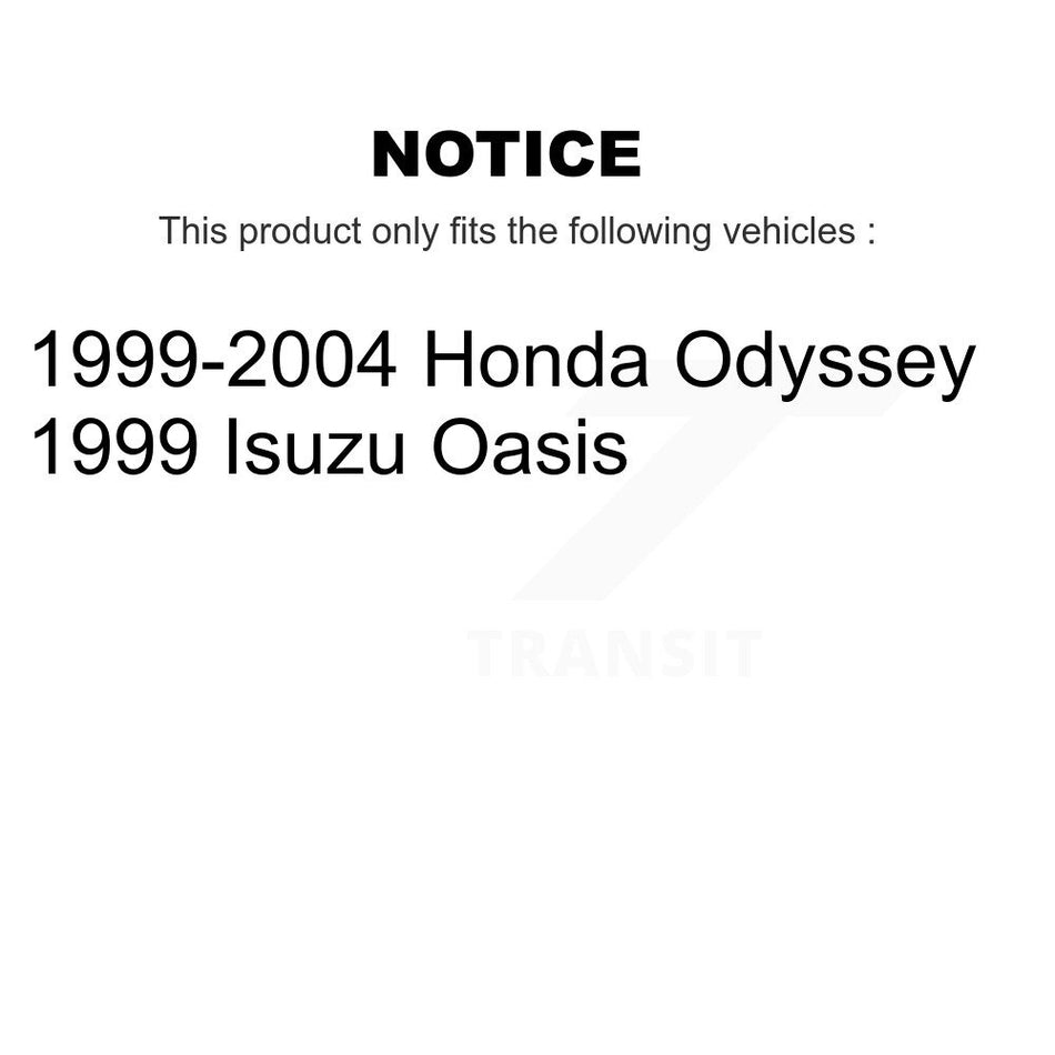 Rear Wheel Bearing Hub Assembly 70-512180 For Honda Odyssey Isuzu Oasis