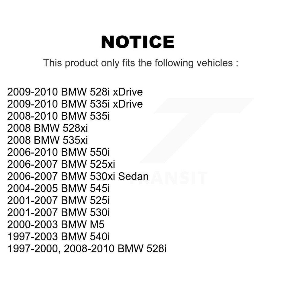 Rear Wheel Bearing Assembly 70-512225 For BMW 530i 528i 540i 525i 530xi xDrive 535i 535xi 528xi 550i