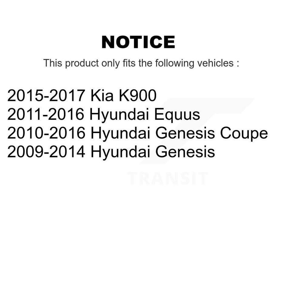 Rear Wheel Bearing Hub Assembly 70-512417 For Hyundai Genesis Coupe Equus Kia K900