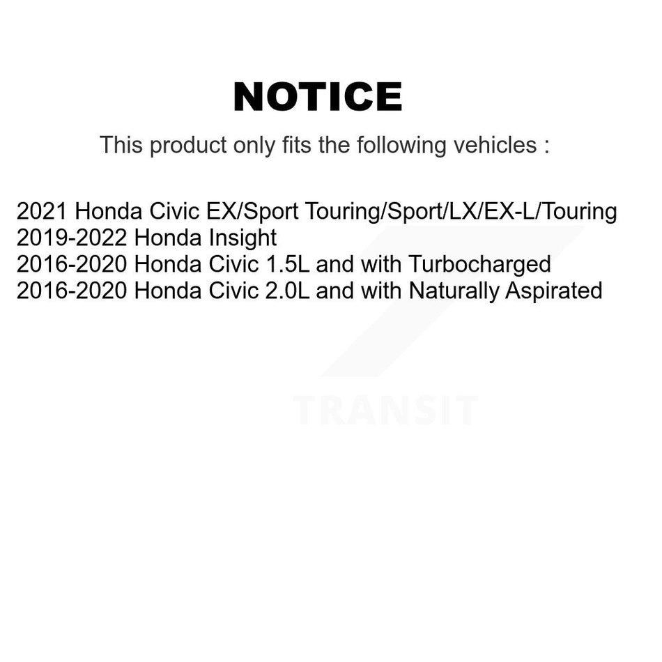 Rear Wheel Bearing Hub Assembly 70-512570 For Honda Civic Insight