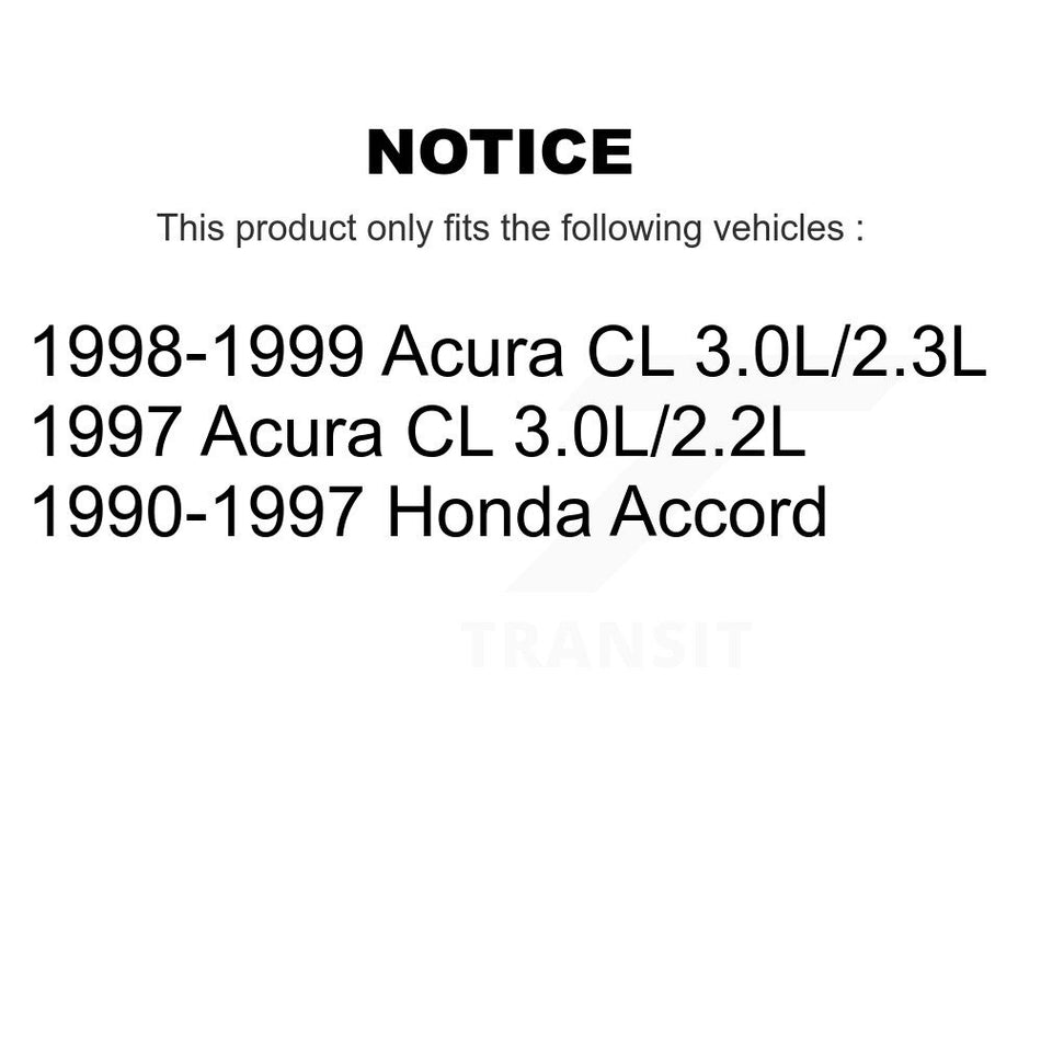 Front Wheel Bearing Assembly 70-513098 For Honda Accord Acura CL