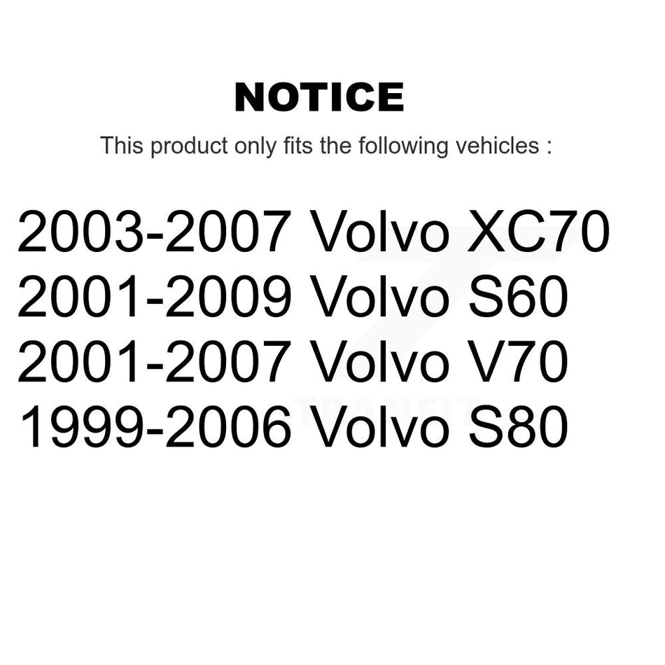 Front Wheel Bearing Hub Assembly 70-513194 For Volvo S60 XC70 V70 S80