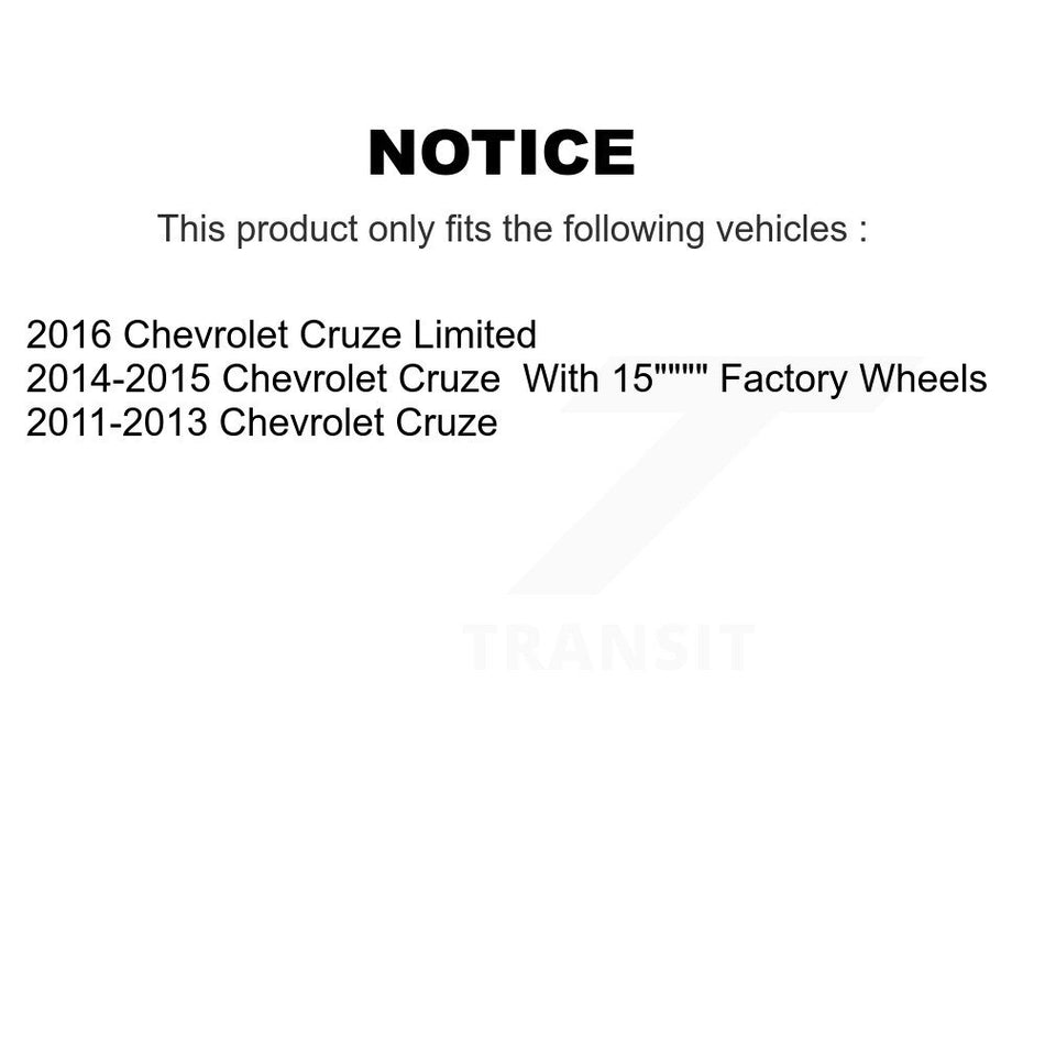 Front Wheel Bearing Hub Assembly 70-513315 For Chevrolet Cruze Limited