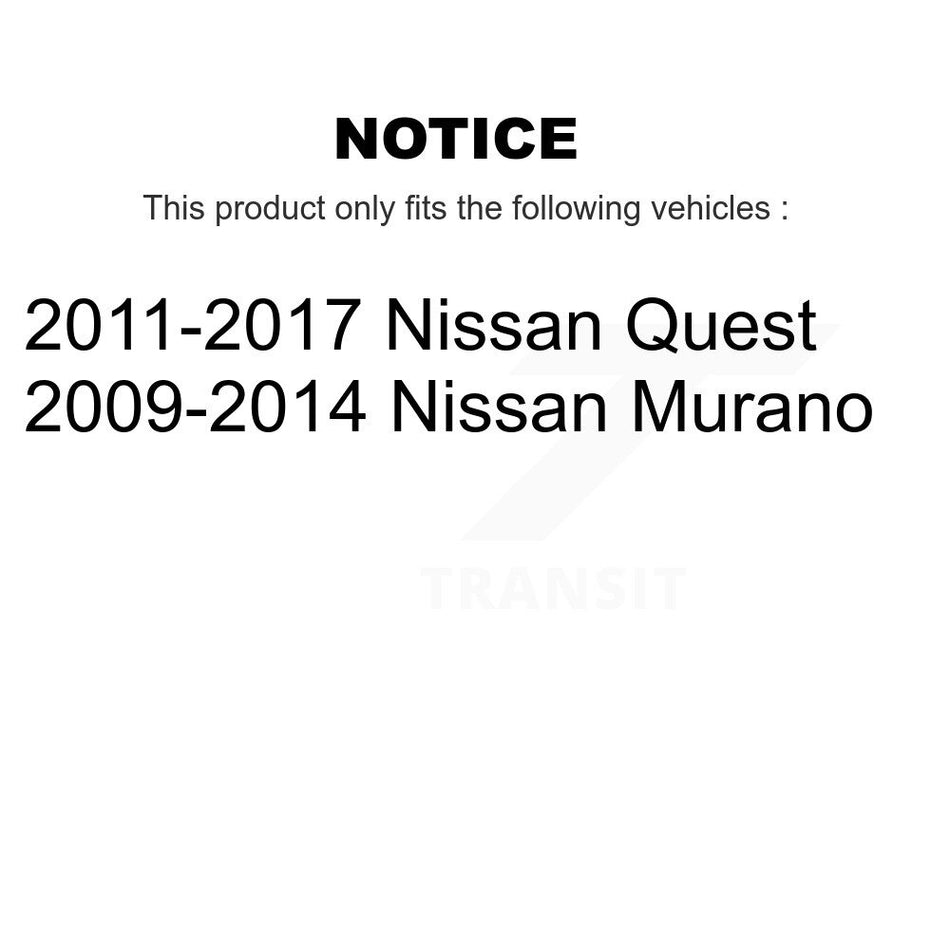 Front Wheel Bearing Hub Assembly 70-513338 For Nissan Murano Quest