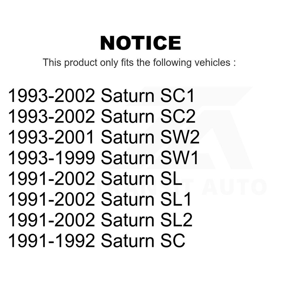 Front Left Lower Suspension Control Arm Ball Joint Assembly 72-CK5311 For Saturn SL2 SL1 SC2 SL SC1 SW2 SW1 SC