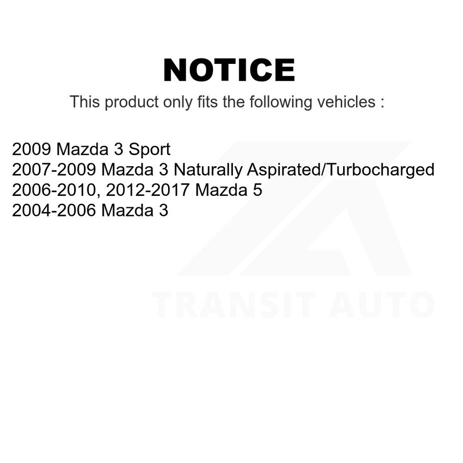 Front Left Lower Suspension Control Arm Ball Joint Assembly 72-CK620041 For Mazda 3 5 Sport