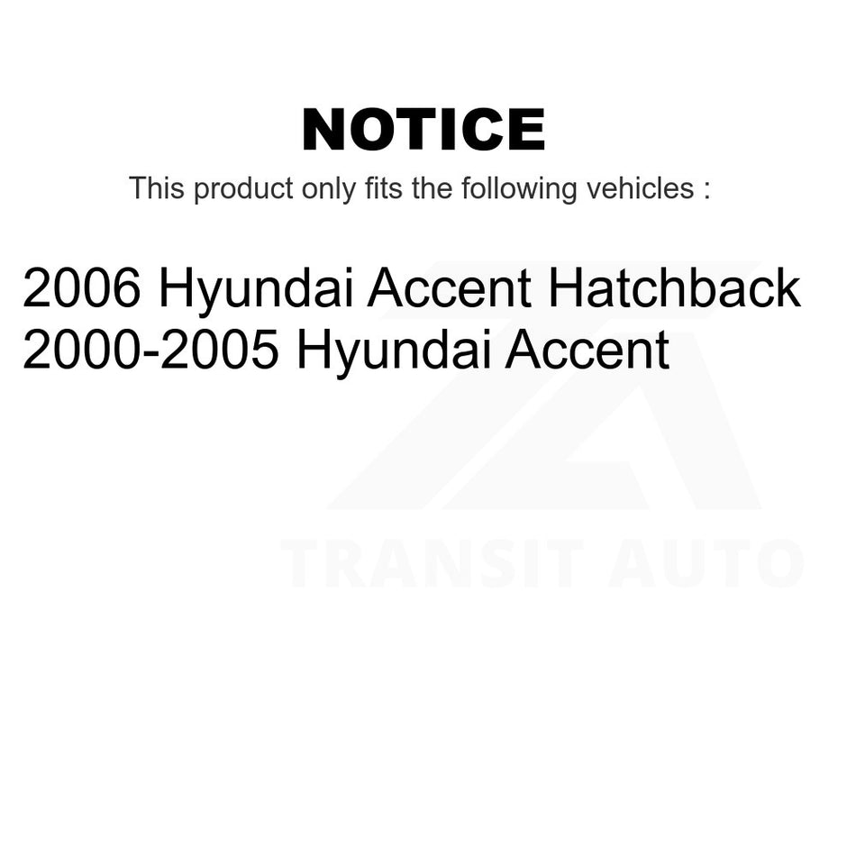 Front Left Lower Suspension Control Arm Ball Joint Assembly 72-CK620106 For Hyundai Accent