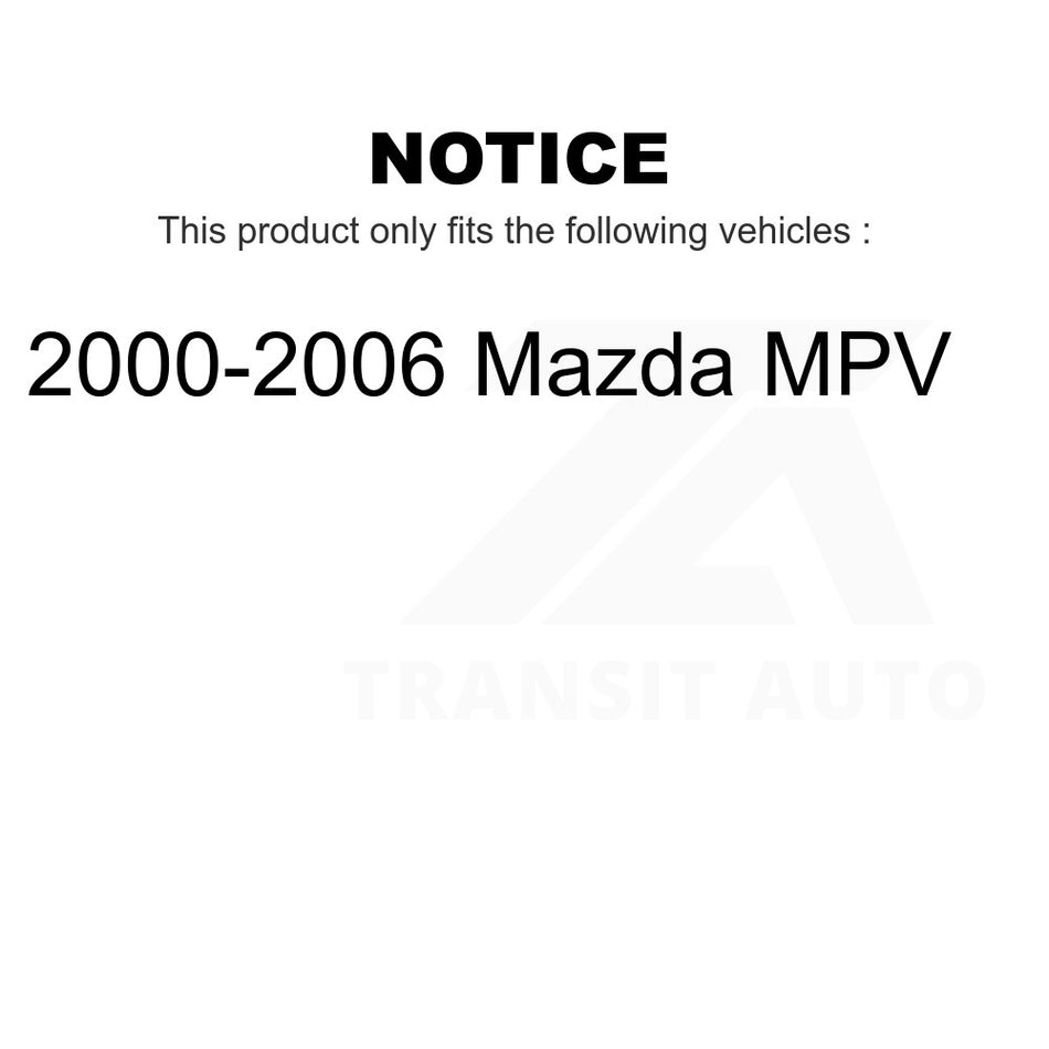 Front Left Lower Suspension Control Arm Ball Joint Assembly 72-CK620340 For 2000-2006 Mazda MPV