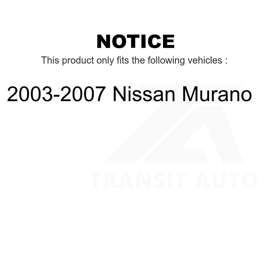 Front Left Lower Suspension Control Arm Ball Joint Assembly 72-CK620558 For 2003-2007 Nissan Murano