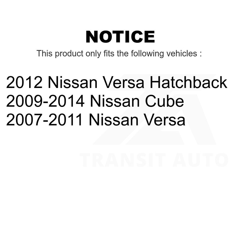 Front Right Lower Suspension Control Arm Ball Joint Assembly 72-CK620566 For Nissan Versa Cube