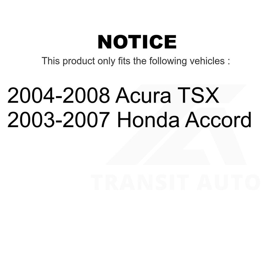 Front Right Upper Suspension Control Arm Ball Joint Assembly 72-CK620616 For Honda Accord Acura TSX