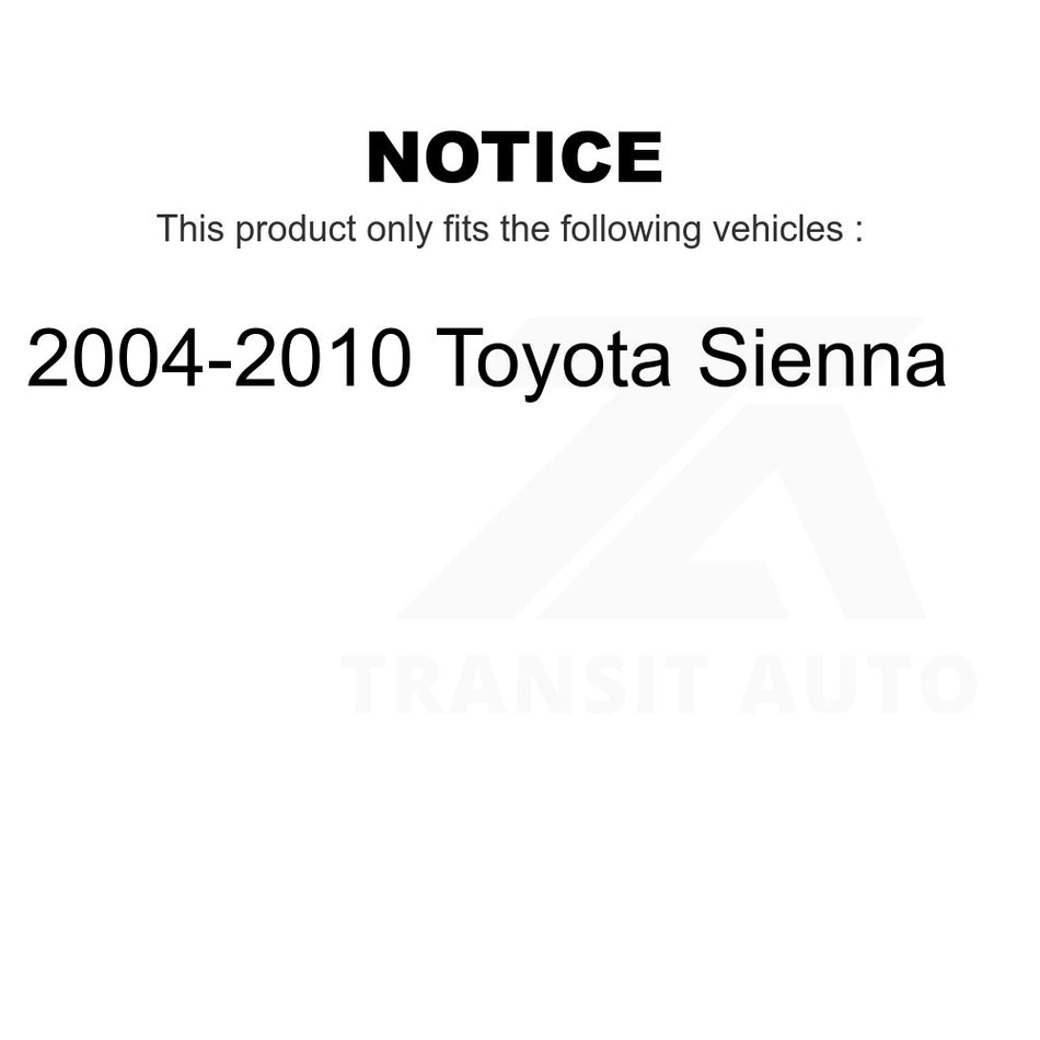 Front Right Lower Suspension Control Arm Ball Joint Assembly 72-CK620713 For 2004-2010 Toyota Sienna