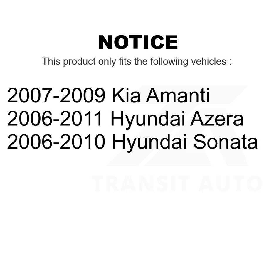 Front Right Upper Suspension Control Arm Ball Joint Assembly 72-CK621229 For Hyundai Sonata Azera Kia Amanti