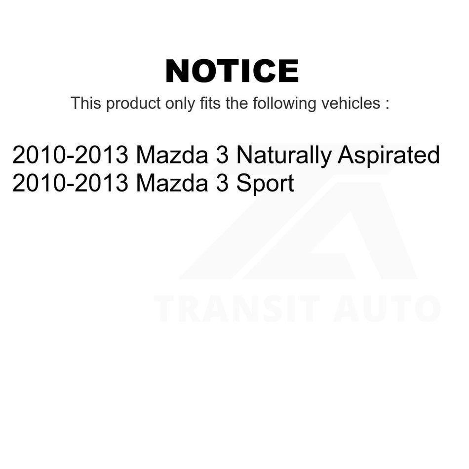 Front Left Lower Suspension Control Arm Ball Joint Assembly 72-CK621271 For 2010-2013 Mazda 3 Sport