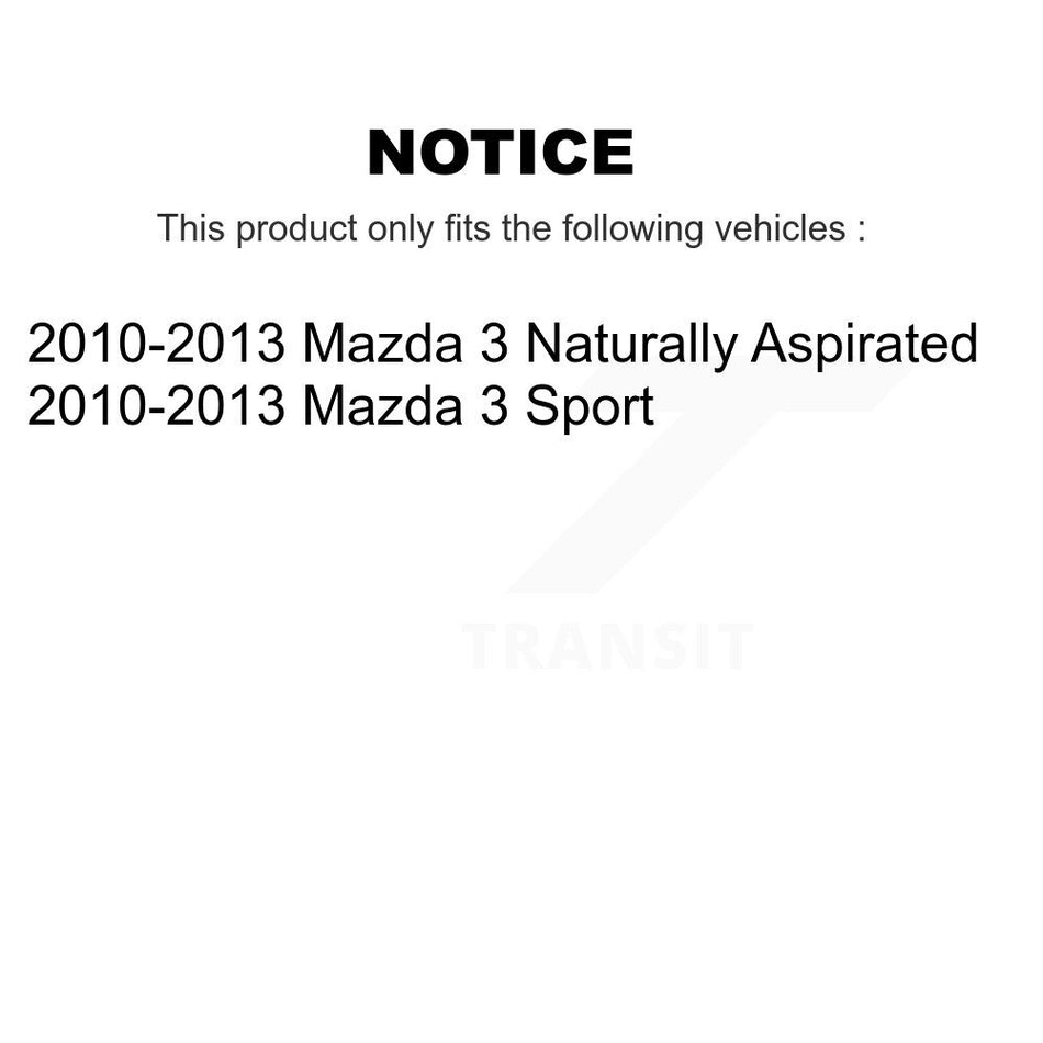 Front Left Lower Suspension Control Arm Ball Joint Assembly 72-CK621271 For 2010-2013 Mazda 3 Sport