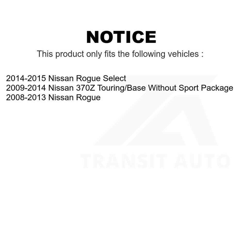 Front Left Lower Suspension Control Arm Ball Joint Assembly 72-CK621452 For Nissan Rogue Select 370Z