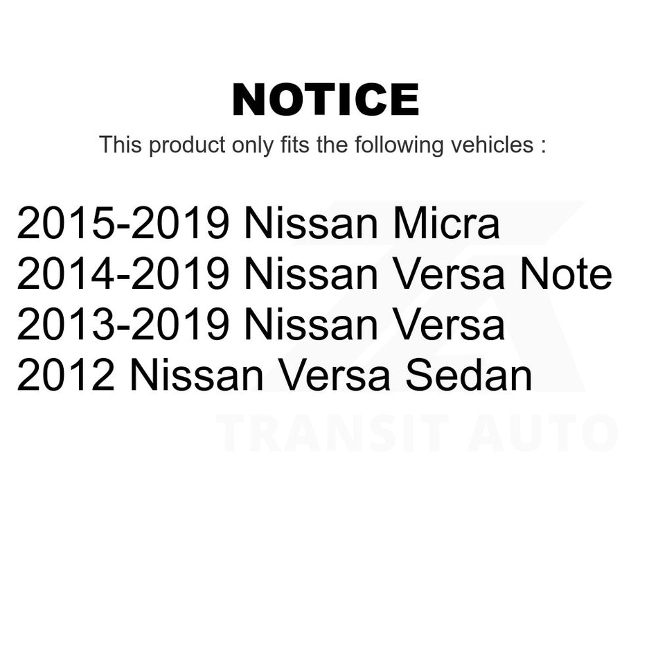 Front Right Lower Suspension Control Arm Ball Joint Assembly 72-CK621576 For Nissan Versa Note Micra