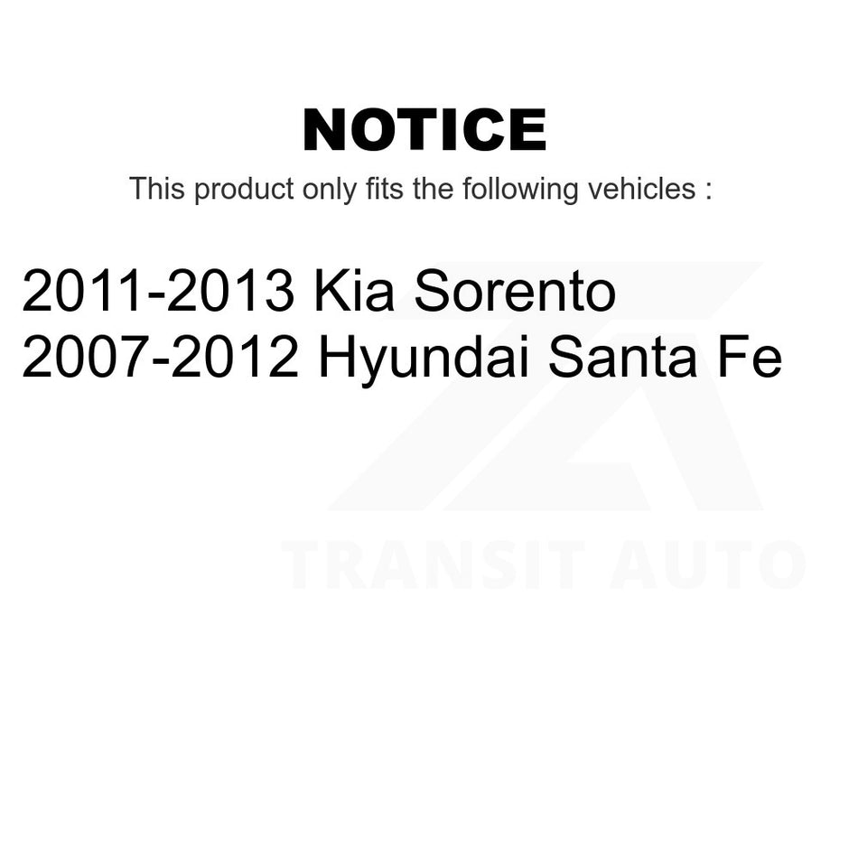 Front Right Lower Suspension Control Arm Ball Joint Assembly 72-CK621685 For Hyundai Santa Fe Kia Sorento