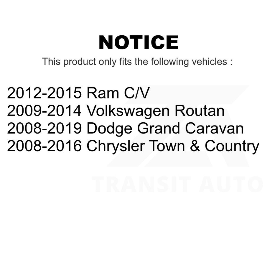 Front Left Lower Suspension Control Arm Ball Joint Assembly 72-CK622033 For Dodge Grand Caravan Chrysler Town & Country Volkswagen Routan Ram C/V