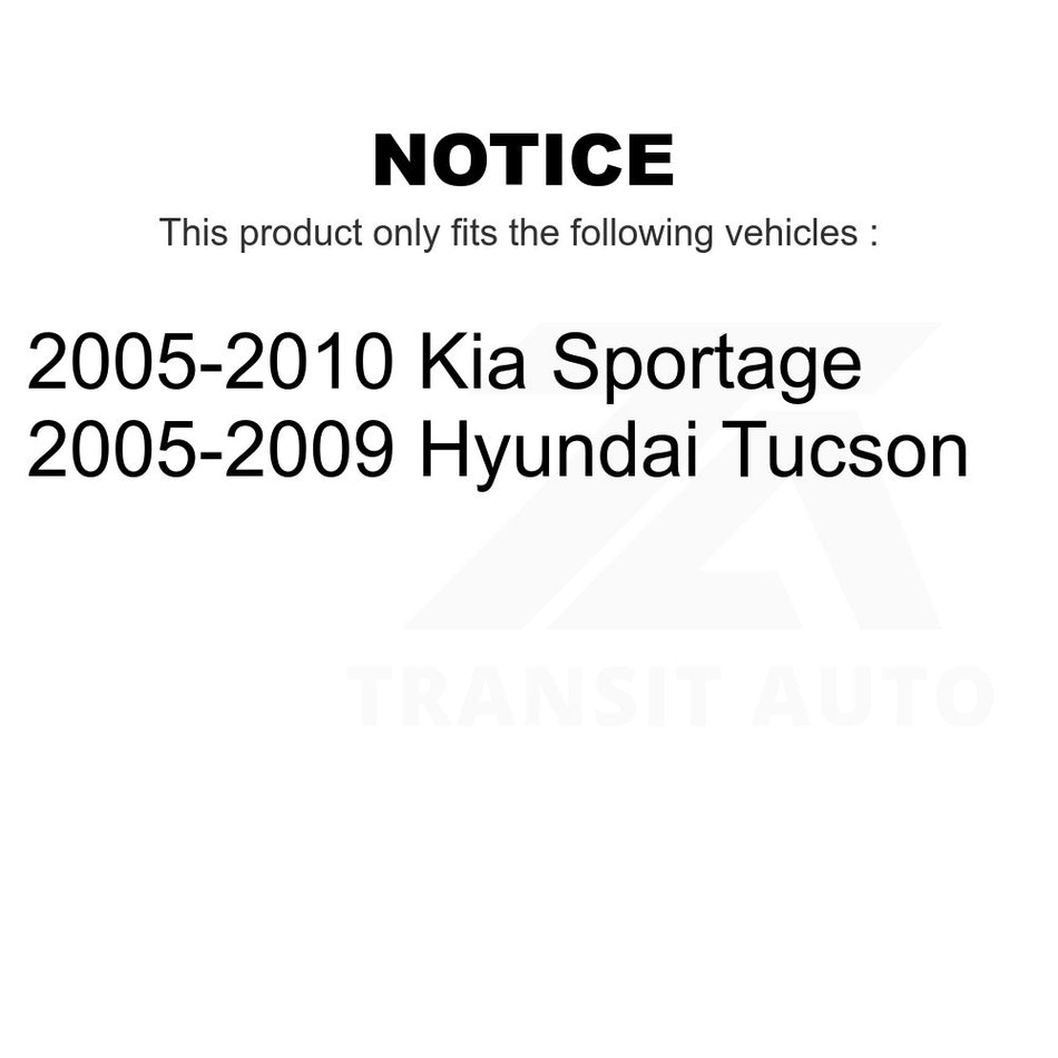 Front Right Lower Suspension Control Arm 72-CK641339 For Kia Sportage Hyundai Tucson