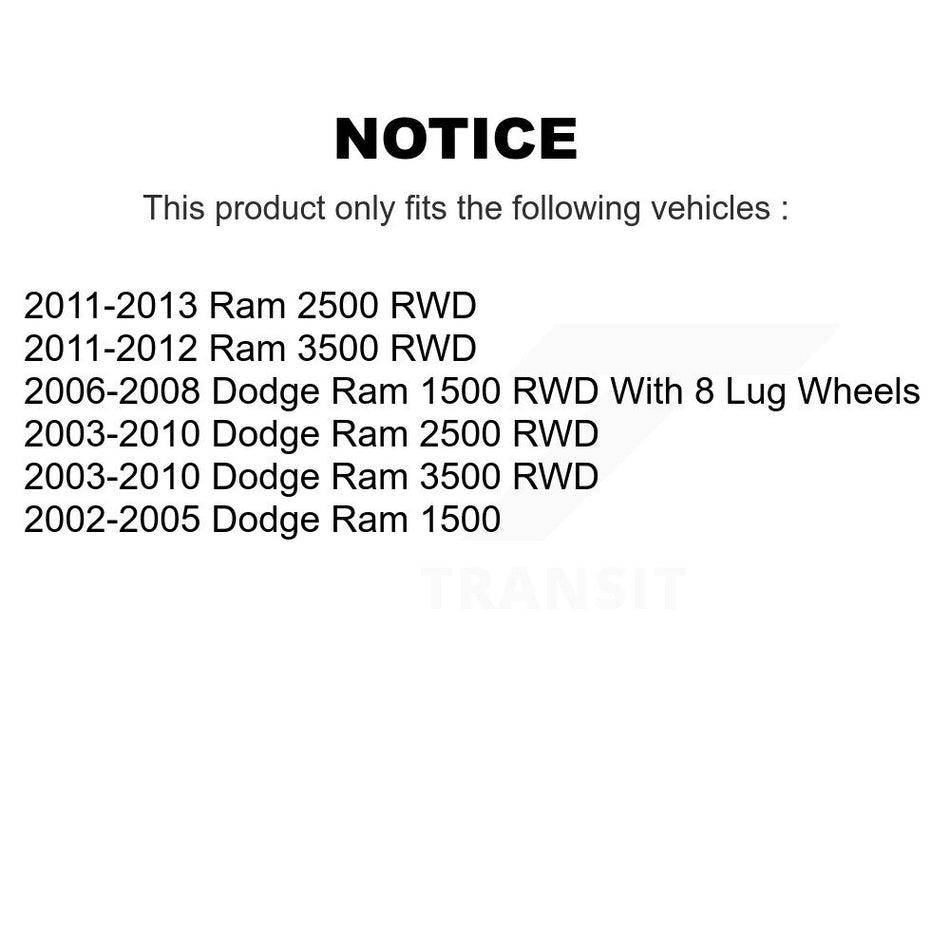 Front Outer Steering Tie Rod End 72-ES3538 For Dodge Ram 1500 3500 2500