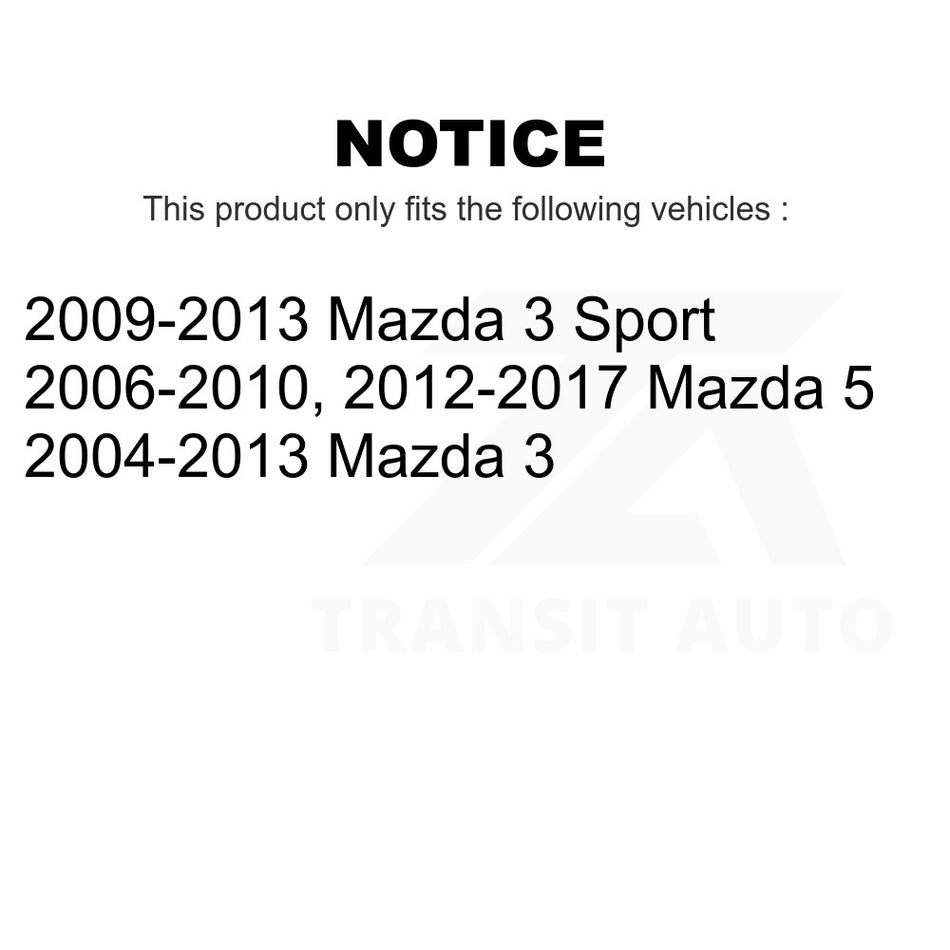 Front Right Outer Steering Tie Rod End 72-ES800025 For Mazda 3 5 Sport